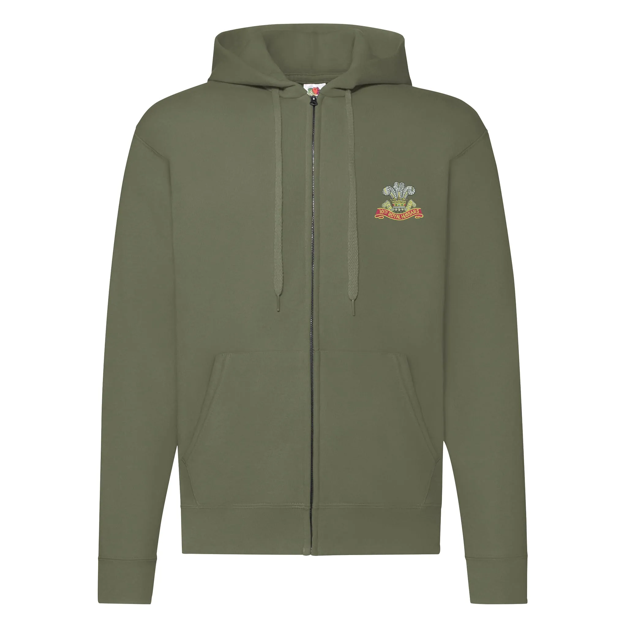 10th Royal Hussars Zipped Hoodie