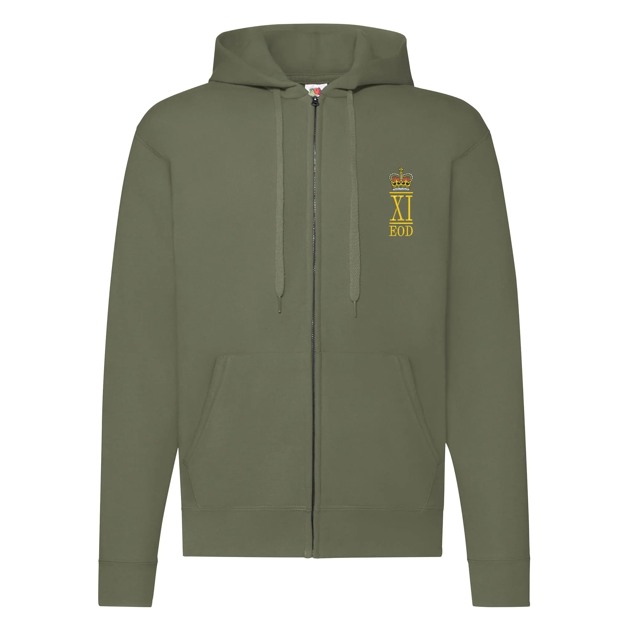 11 EOD Regt Royal Logistic Corps Zipped Hoodie