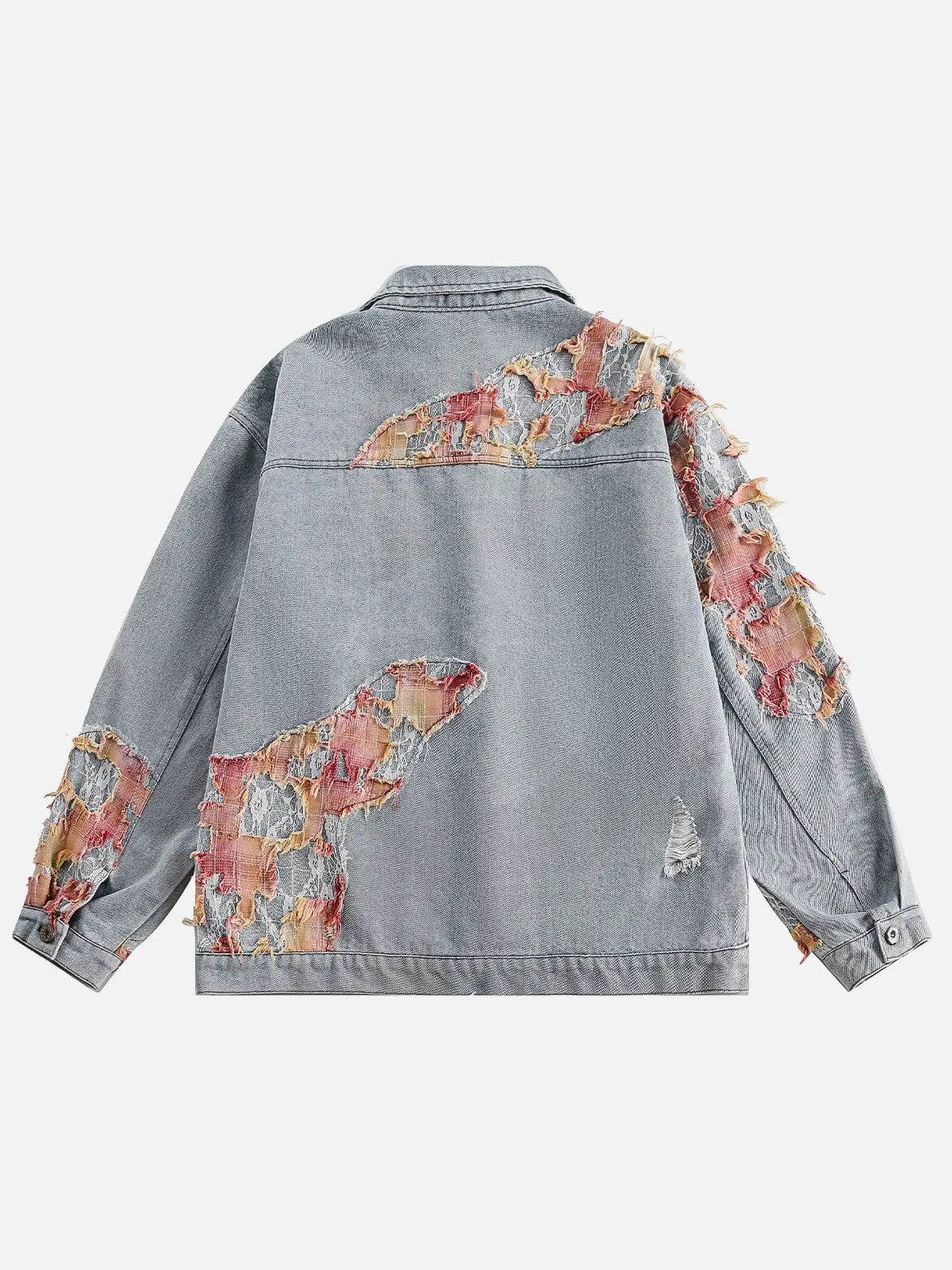 Aelfric Eden Heavy Craftsmanship Lace Denim Jacket