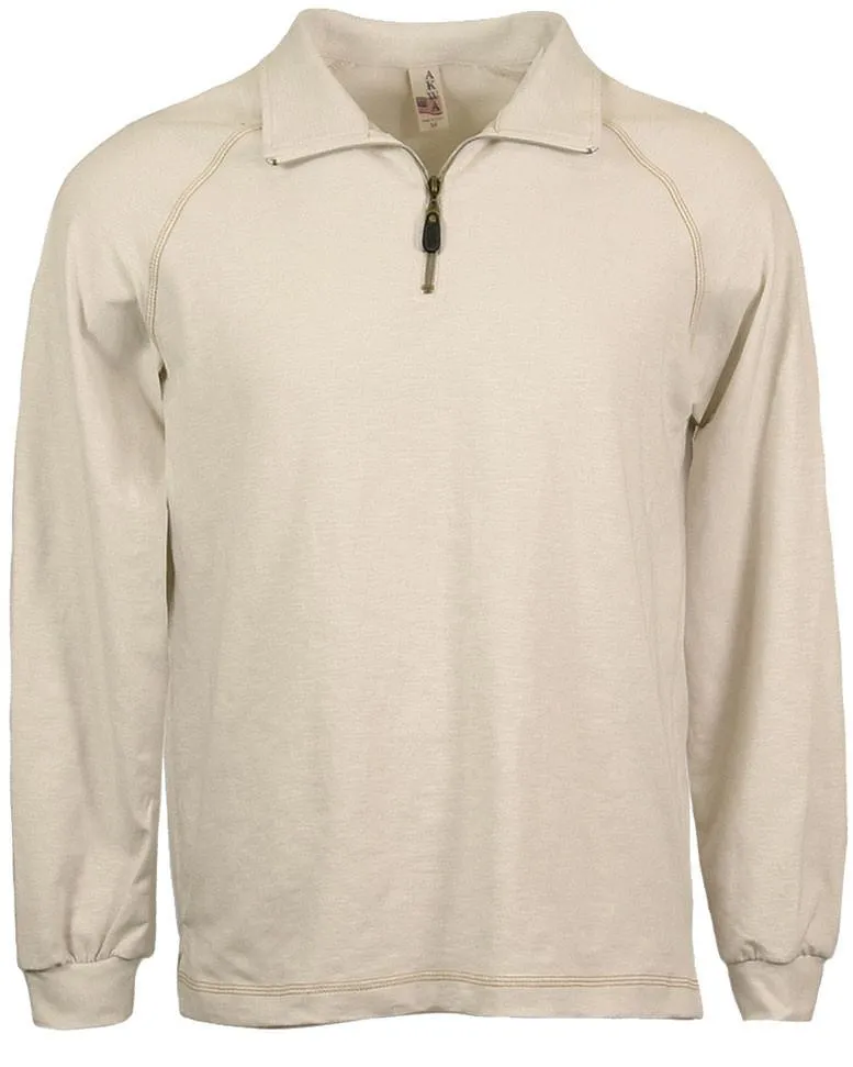 AKWA Men's 1/4 Zip Raglan Pullover
