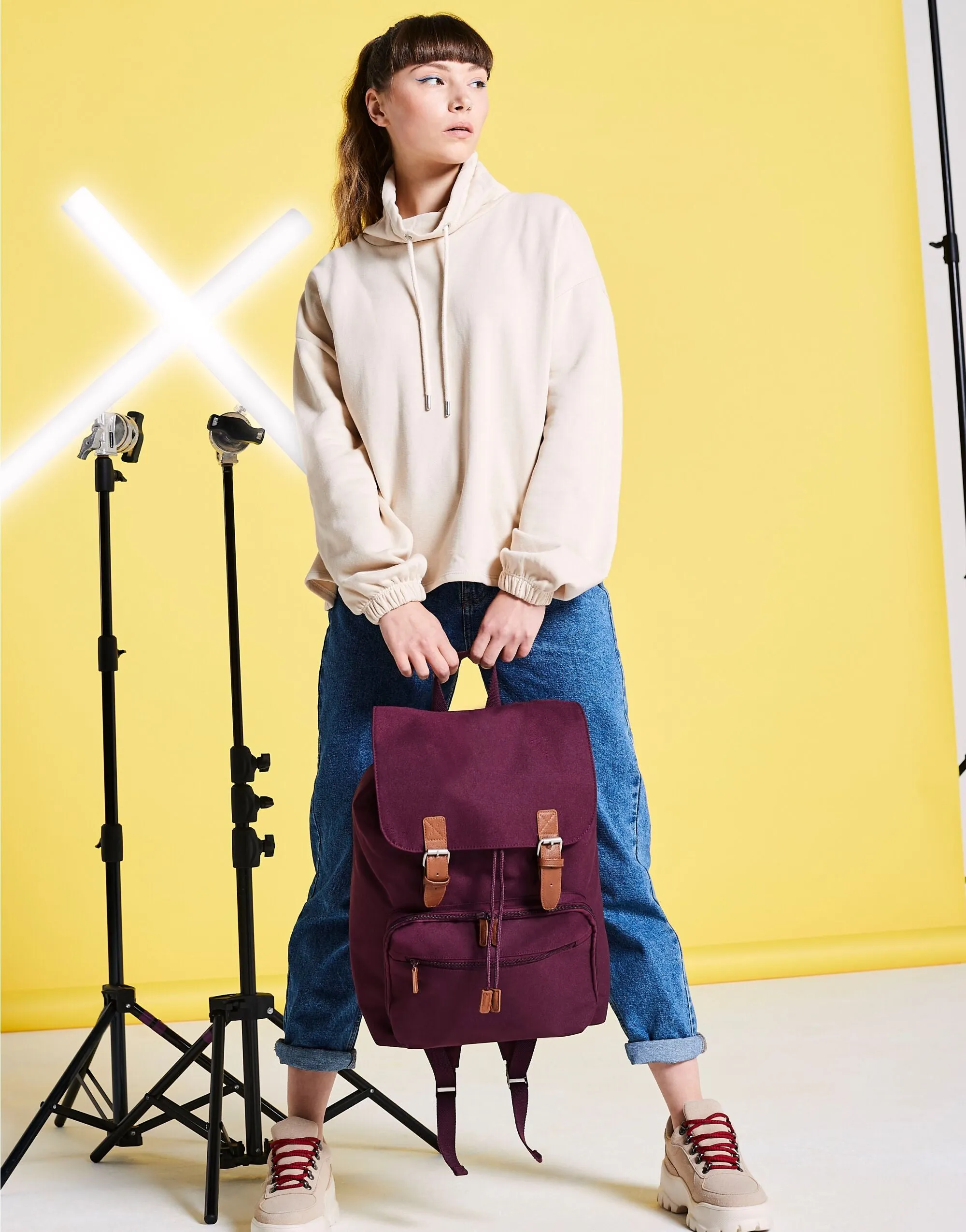 BG613 Bagbase Vintage Laptop Backpack