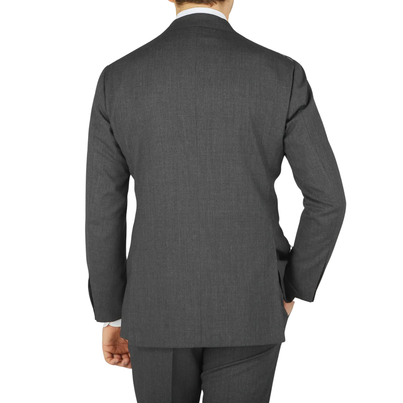Dark Grey High Twist Wool Suit