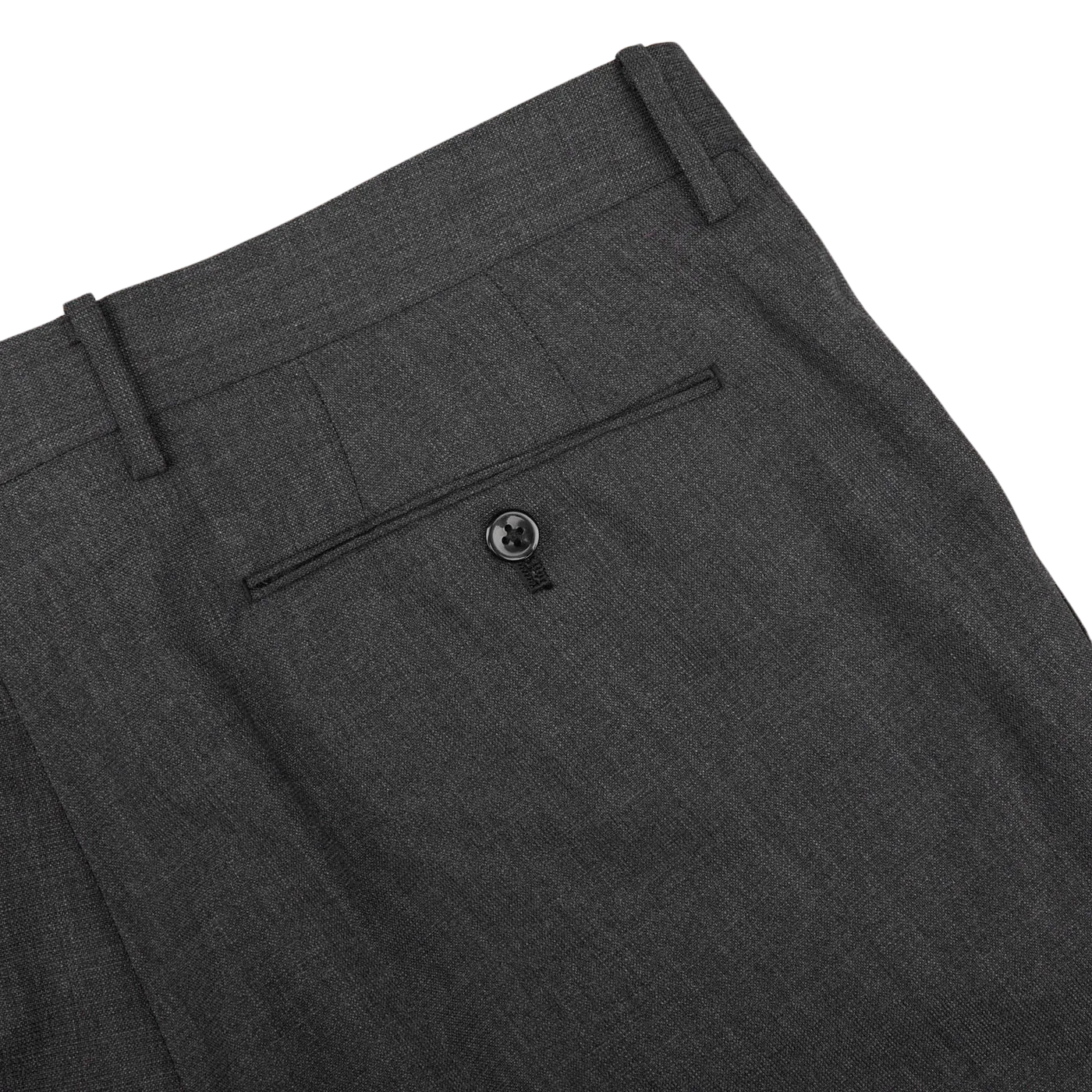 Dark Grey High Twist Wool Suit