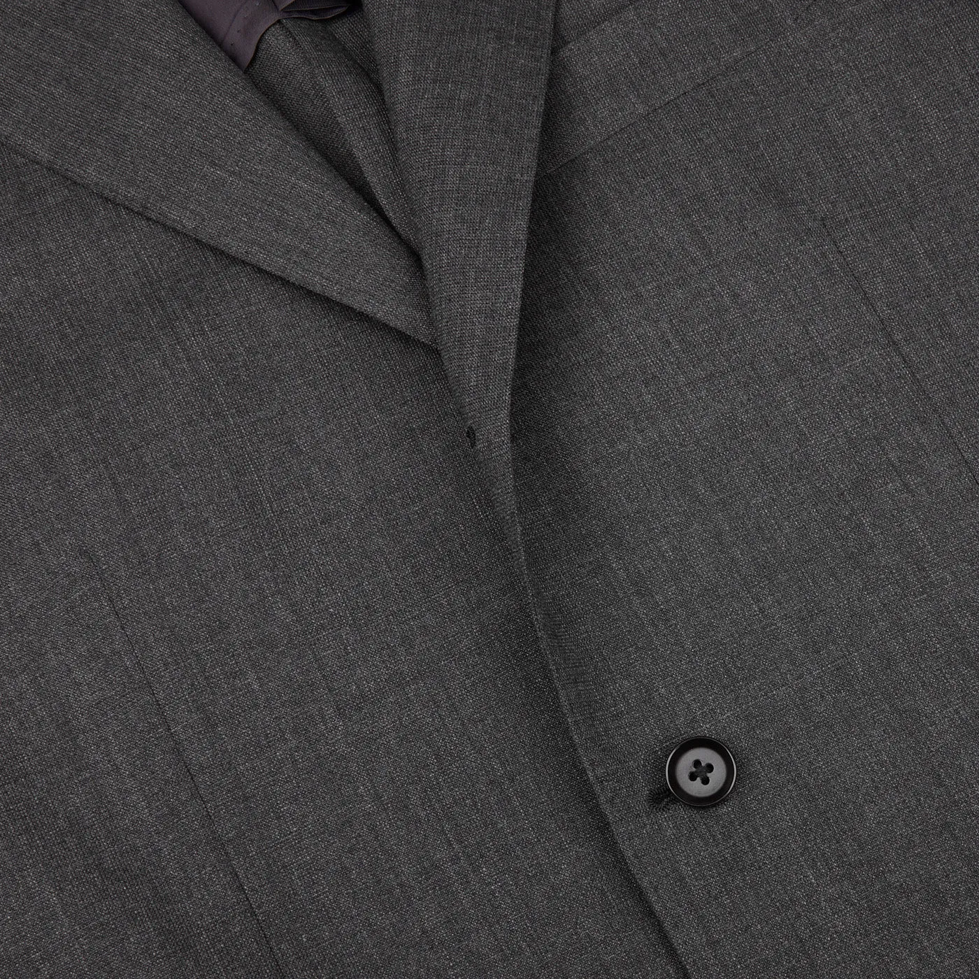 Dark Grey High Twist Wool Suit