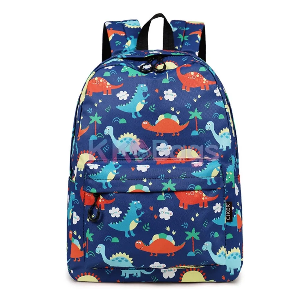 Dinosaur Backpack for Kids Cute Fun Printing Bookbag Lightweight School Bag