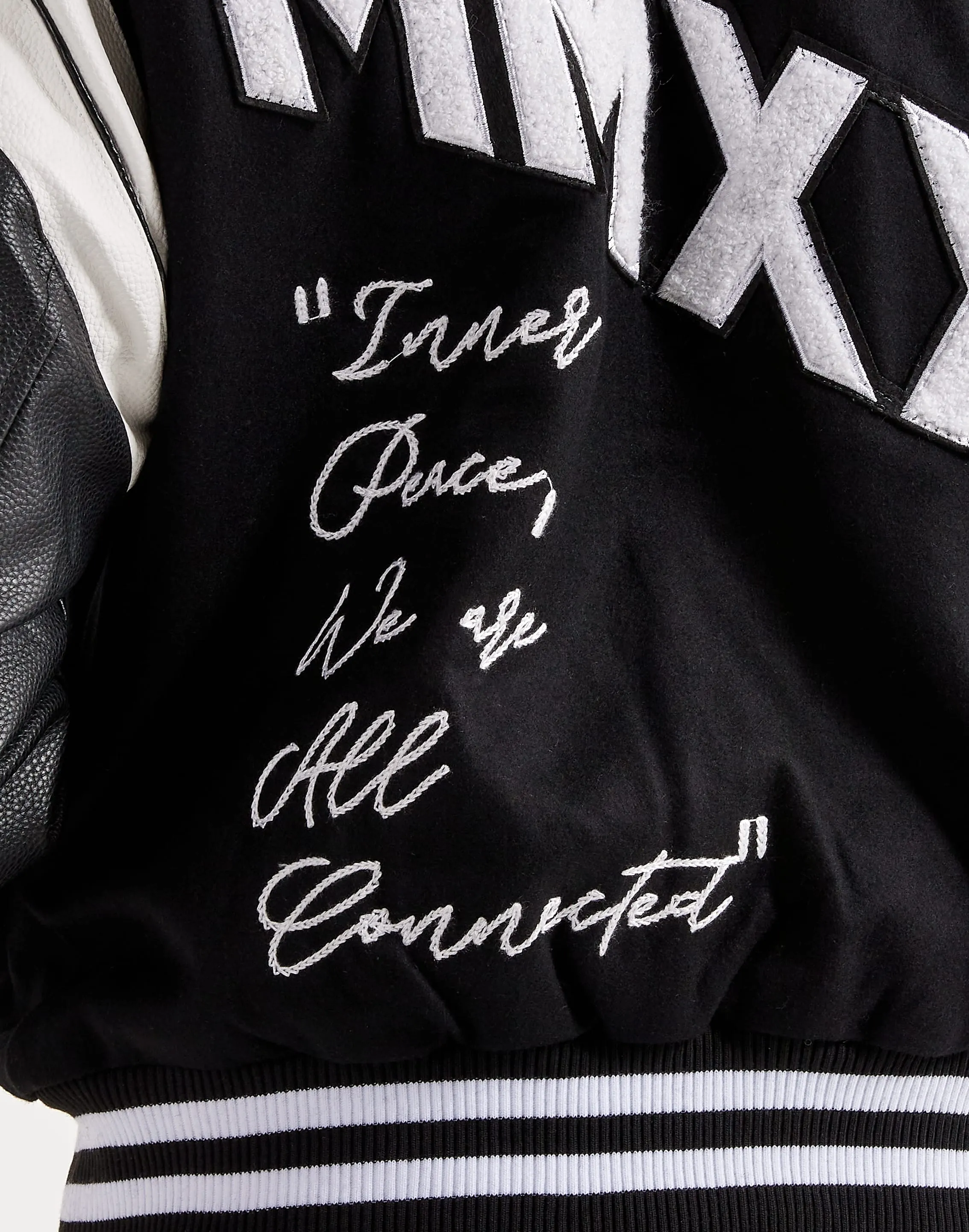 First Row Keep Things Simple Varsity Jacket