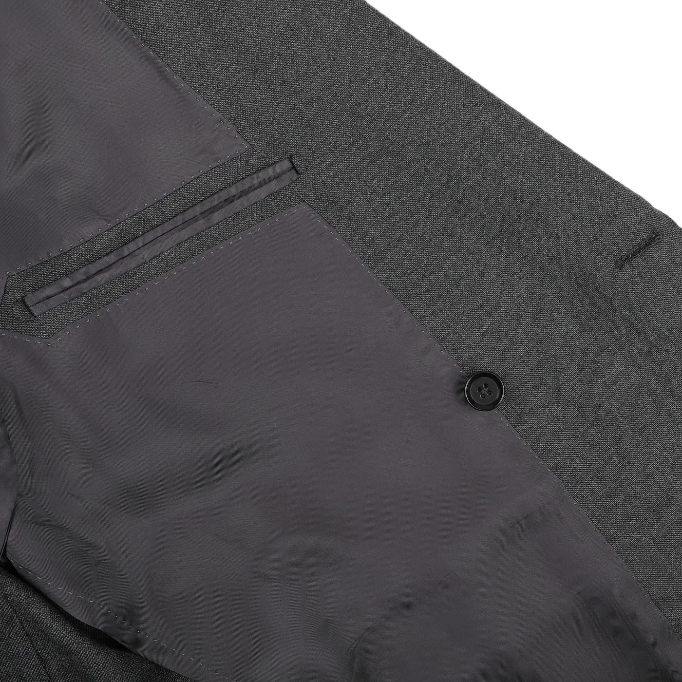 Grey Calm Twist Wool DB Suit