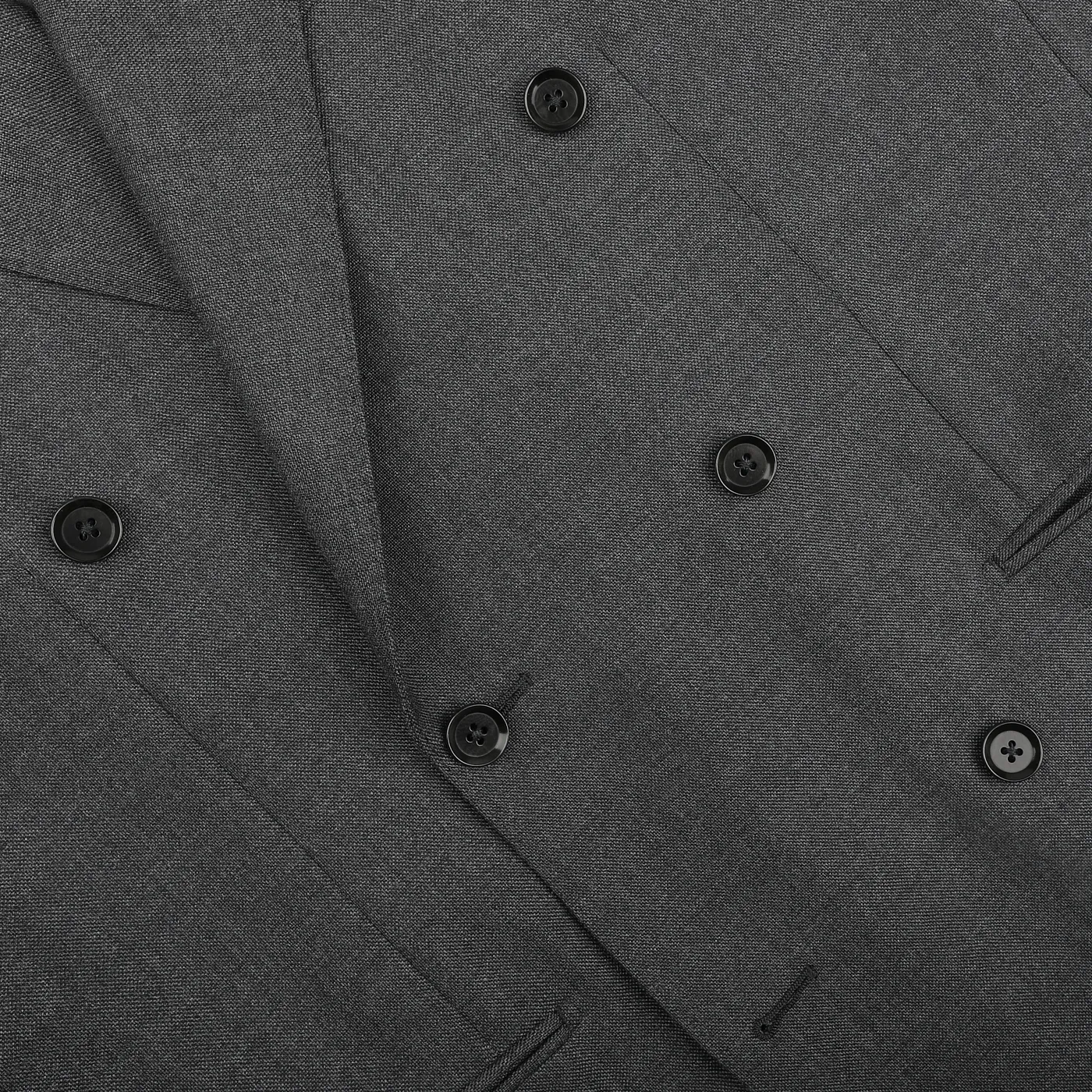 Grey Calm Twist Wool DB Suit
