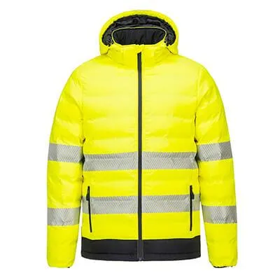 Hi Vis Ultrasonic Heated Tunnel Jacket - All Sizes