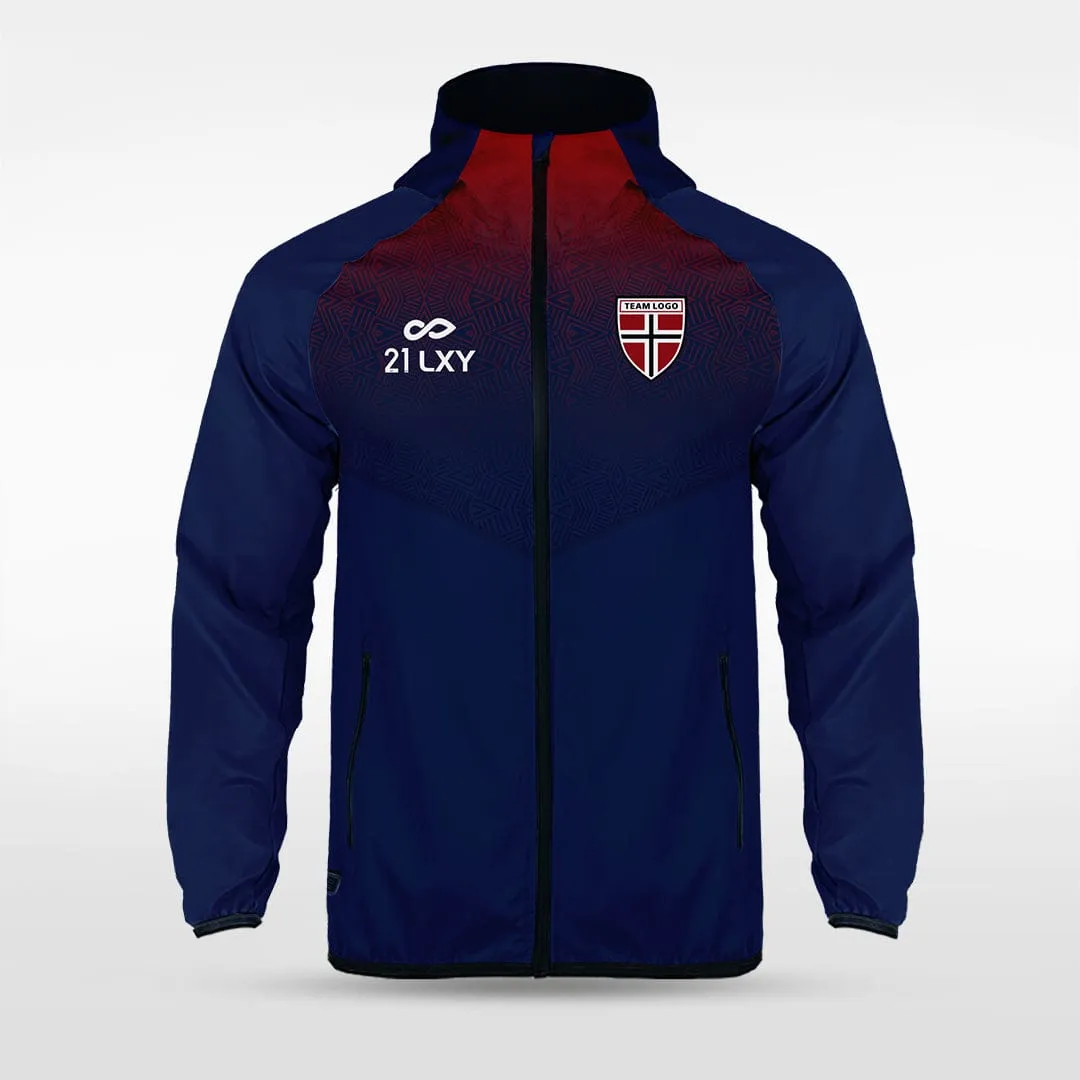 Historic Maya - Customized Adult Sublimated Full-Zip Waterproof