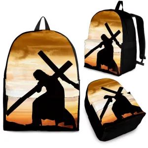 Jesus Carrying Cross --- Backpack