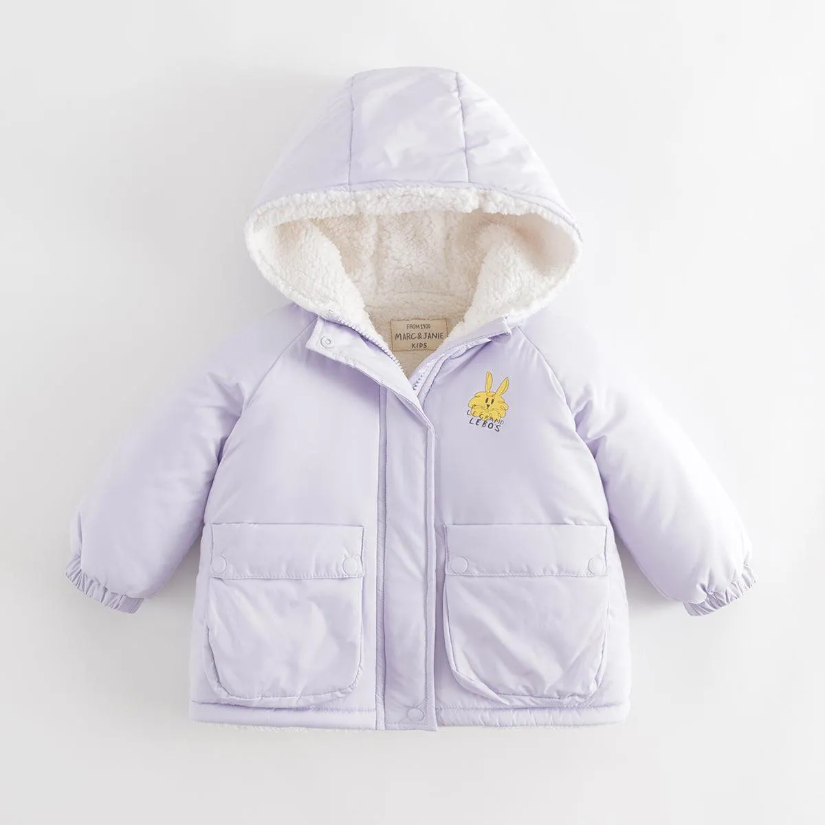 MARC & JANIE Boys Girls Hooded Padded Jacket 231182
