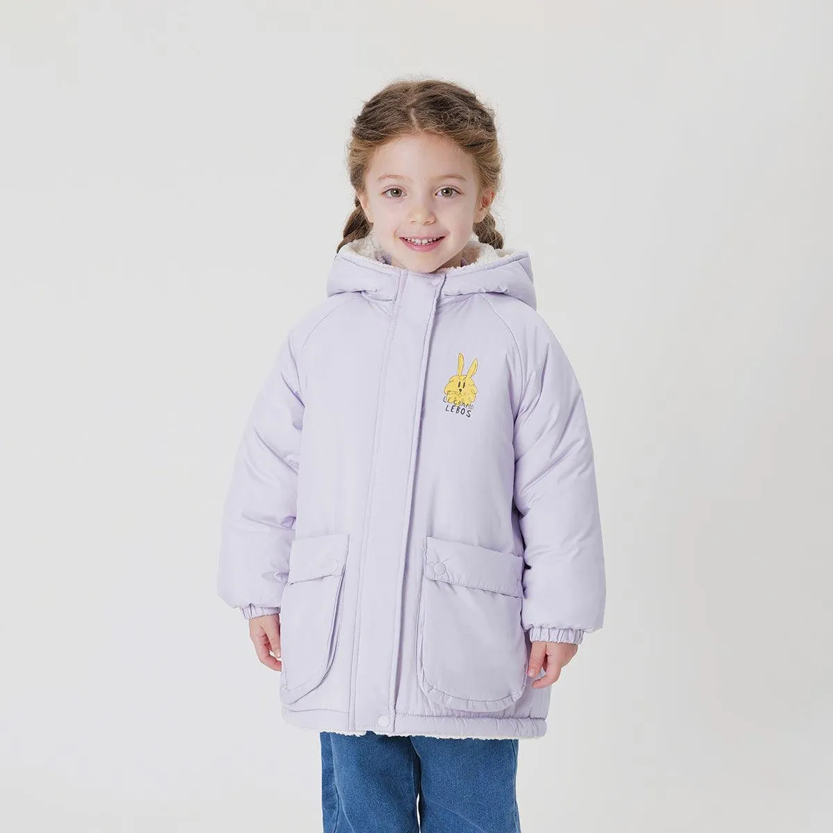 MARC & JANIE Boys Girls Hooded Padded Jacket 231182