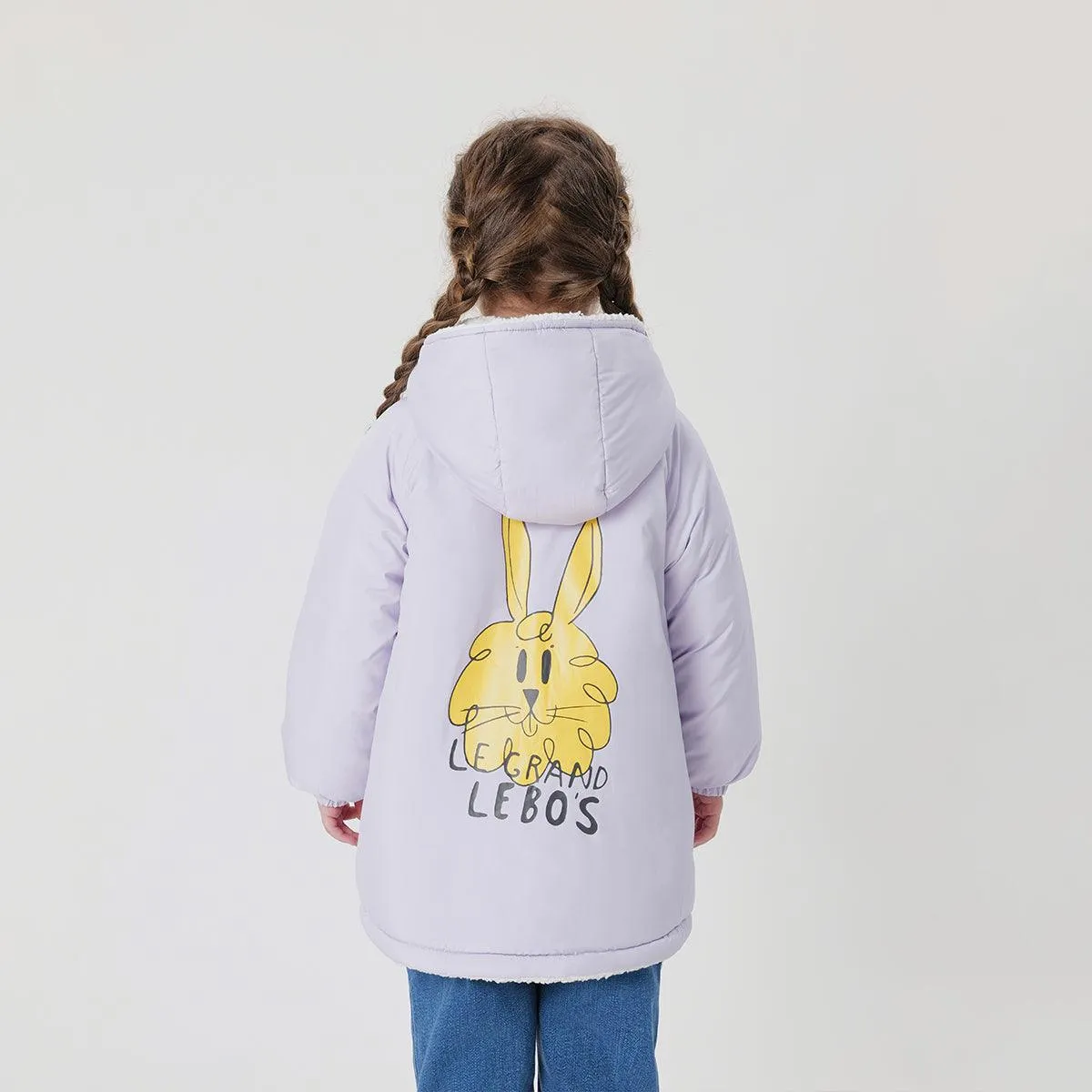 MARC & JANIE Boys Girls Hooded Padded Jacket 231182