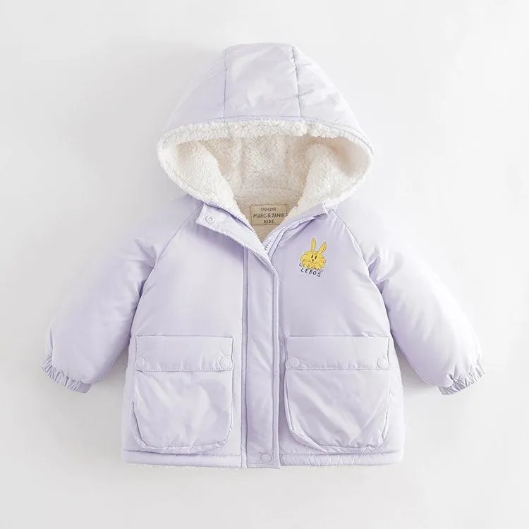 MARC & JANIE Boys Girls Hooded Padded Jacket 231182