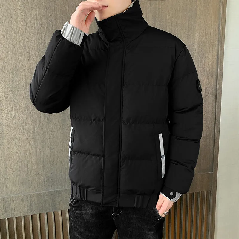 Men's Winter Jacket Korean Bread Coat Thick Section