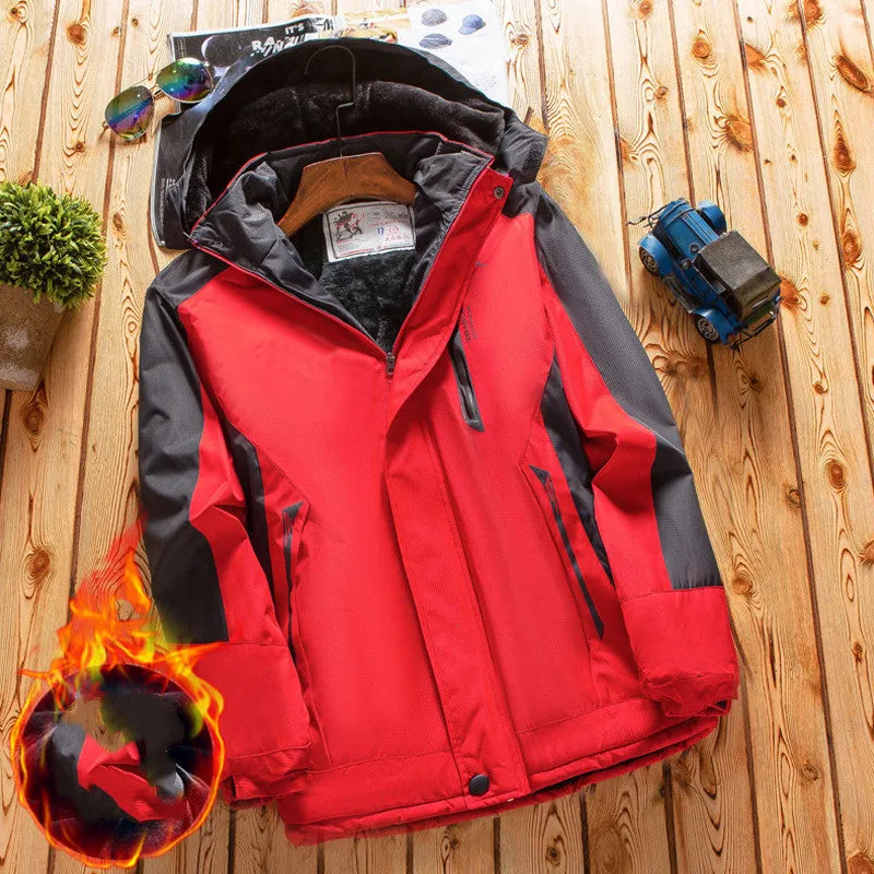 People Padded Jacket Middle-aged Dad Winter Coat