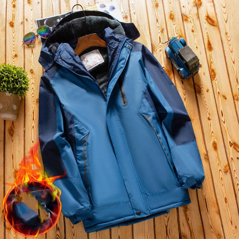 People Padded Jacket Middle-aged Dad Winter Coat