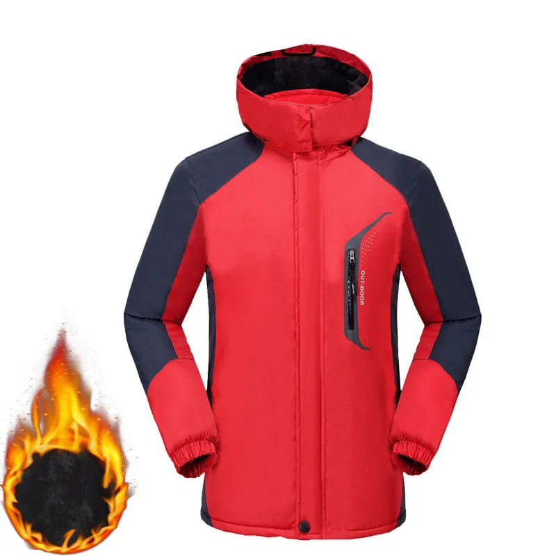 People Padded Jacket Middle-aged Dad Winter Coat
