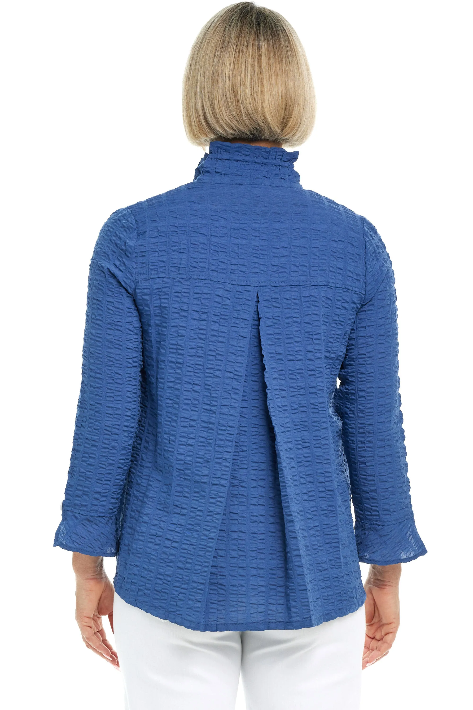 Pucker Weave Retro Jacket