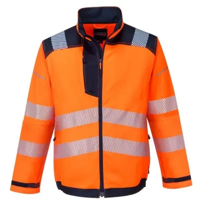 PW3 Vision Hi-Vis Polycotton Drivers Work Jacket Portwest T500 RIS 3279