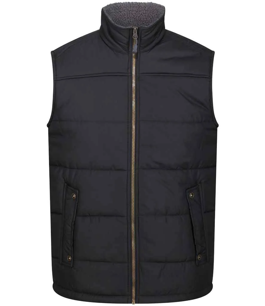 Regatta Altoona Padded Bodywarmer | Black/Black