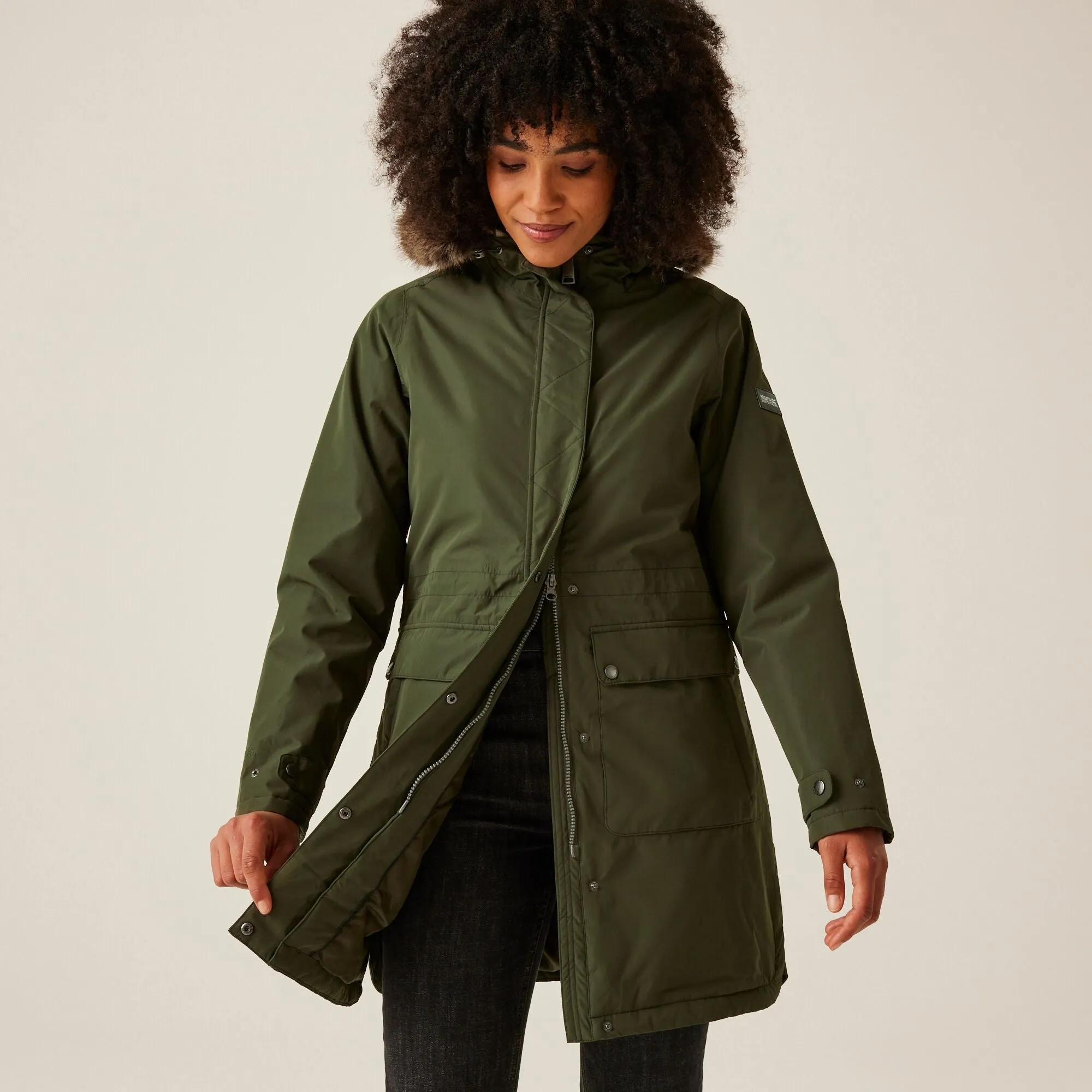 Regatta Women's Sabinka II Fur Trim Parka Jacket