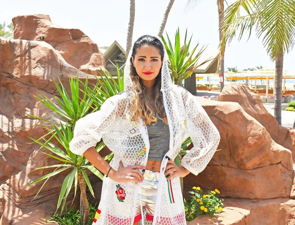 Travel Net Jacket white- Palmaia