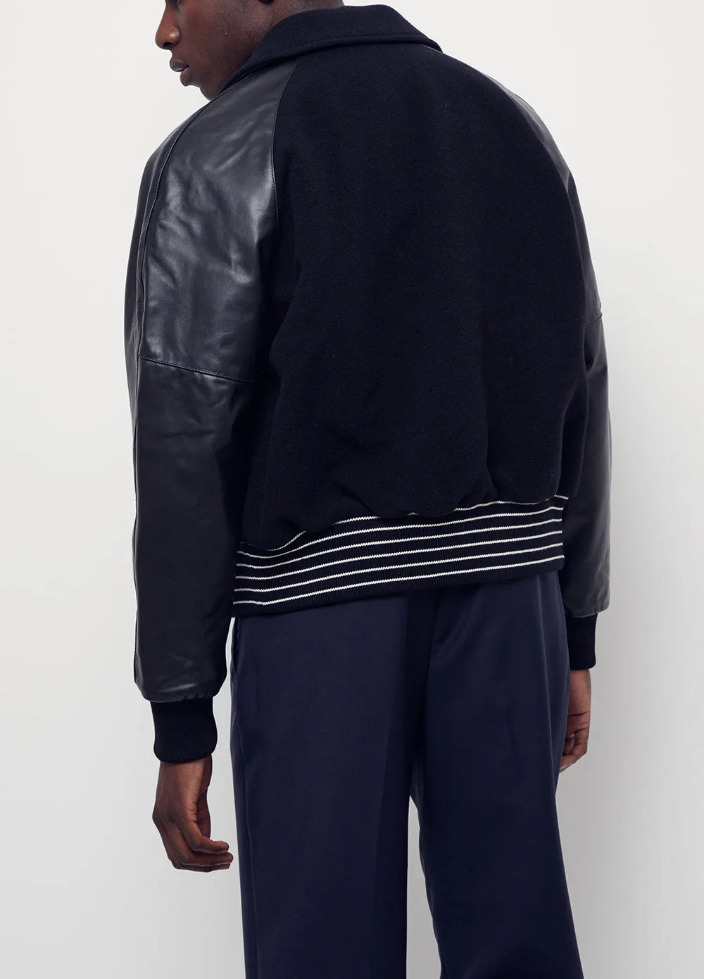 Two-tone Bomber Jacket