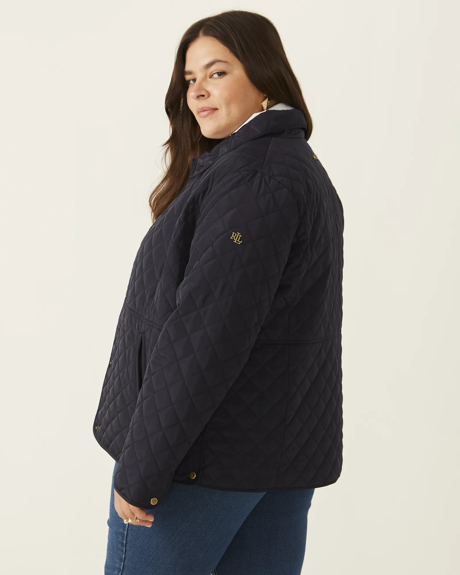 Vanya Quilted Jacket | Navy